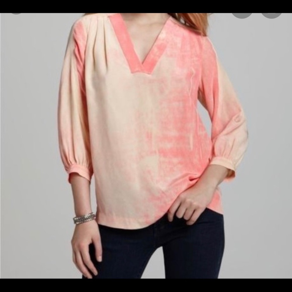 Diane Von Furstenburg Cahil print silk blouse